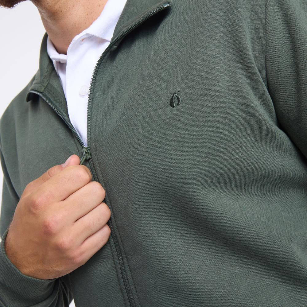 Polerón Liso Regular Cuello Redondo Hombre Herald image number 4.0