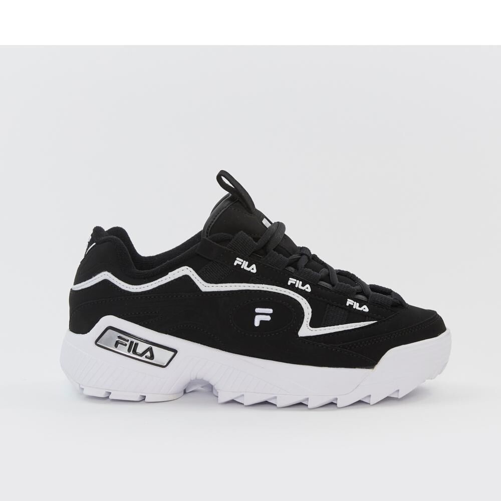 Zapatilla Urbana Mujer Fila D-formation Negro image number 0.0