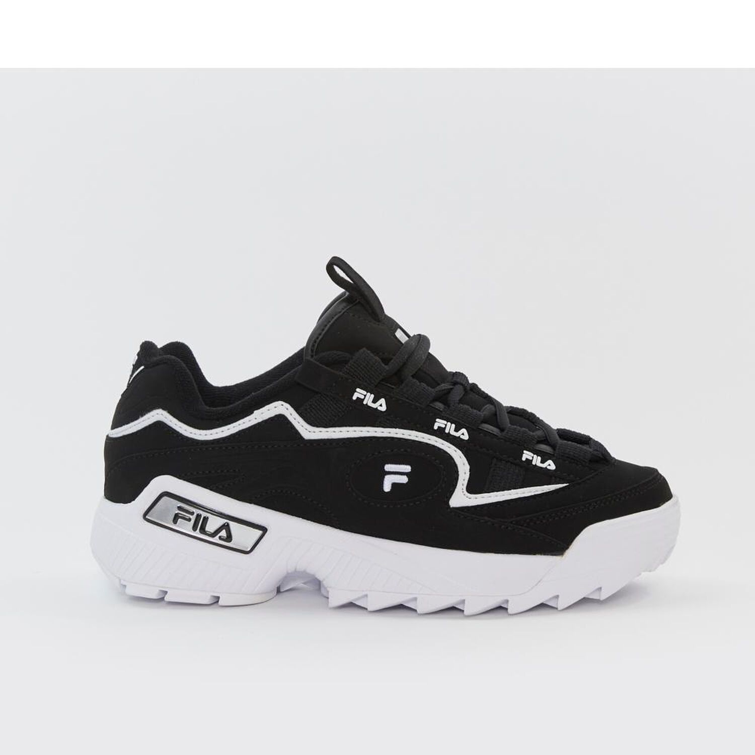 Zapatilla Urbana Mujer Fila D-formation Negro image number 0.0