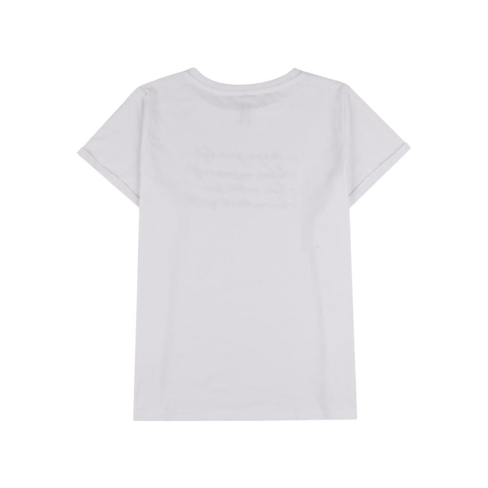 Polera Manga Corta Cuello Redondo Mujer Freedom image number 1.0