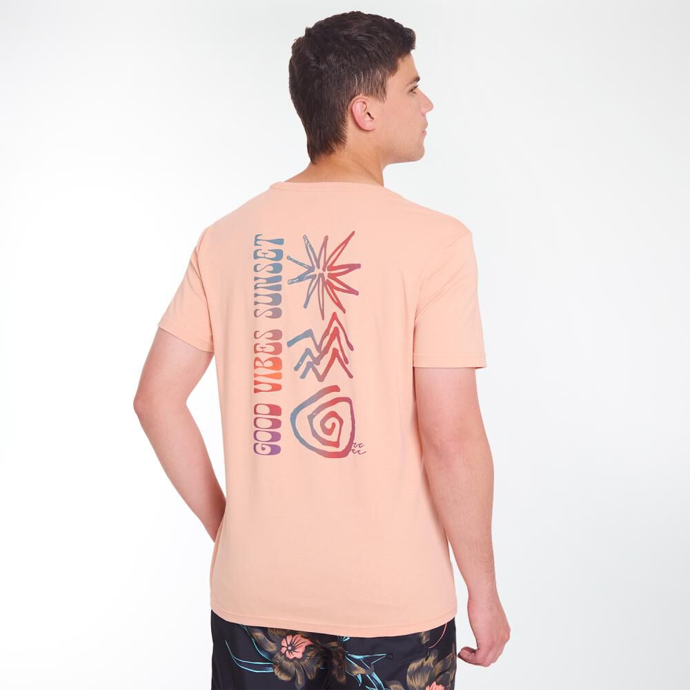 Polera Lisa Manga Corta Cuello Redondo Hombre Ocean Pacific image number 3.0