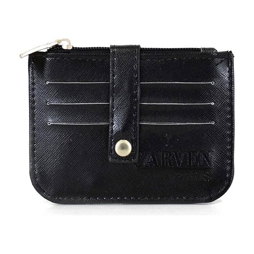 Tarjetero Mujer Obi Negro Carven image number 0.0