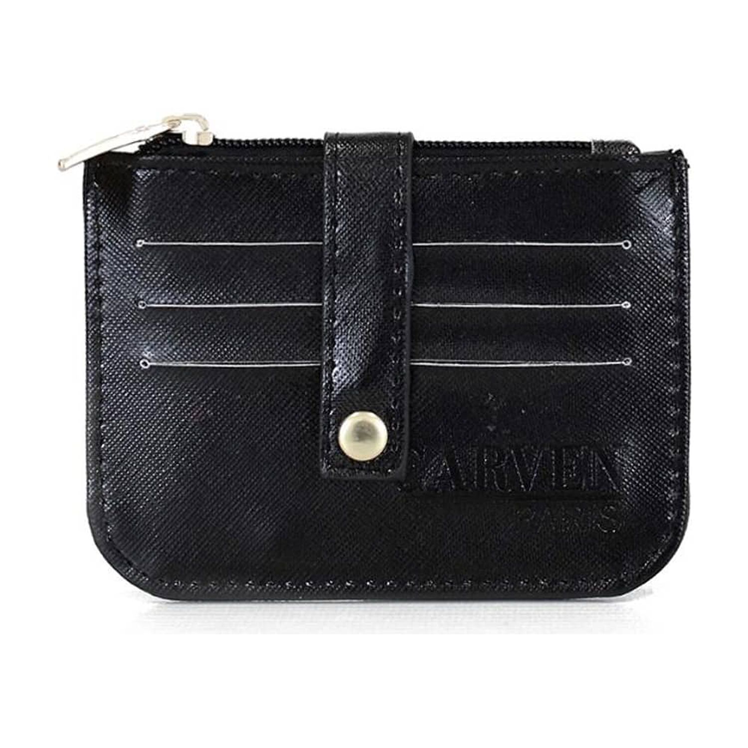 Tarjetero Mujer Obi Negro Carven image number 0.0