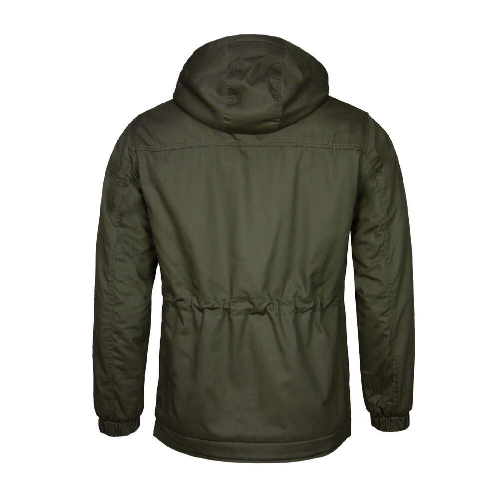 Parka Forro Peluche Gorro Desmontable Velox Unisex image number 3.0