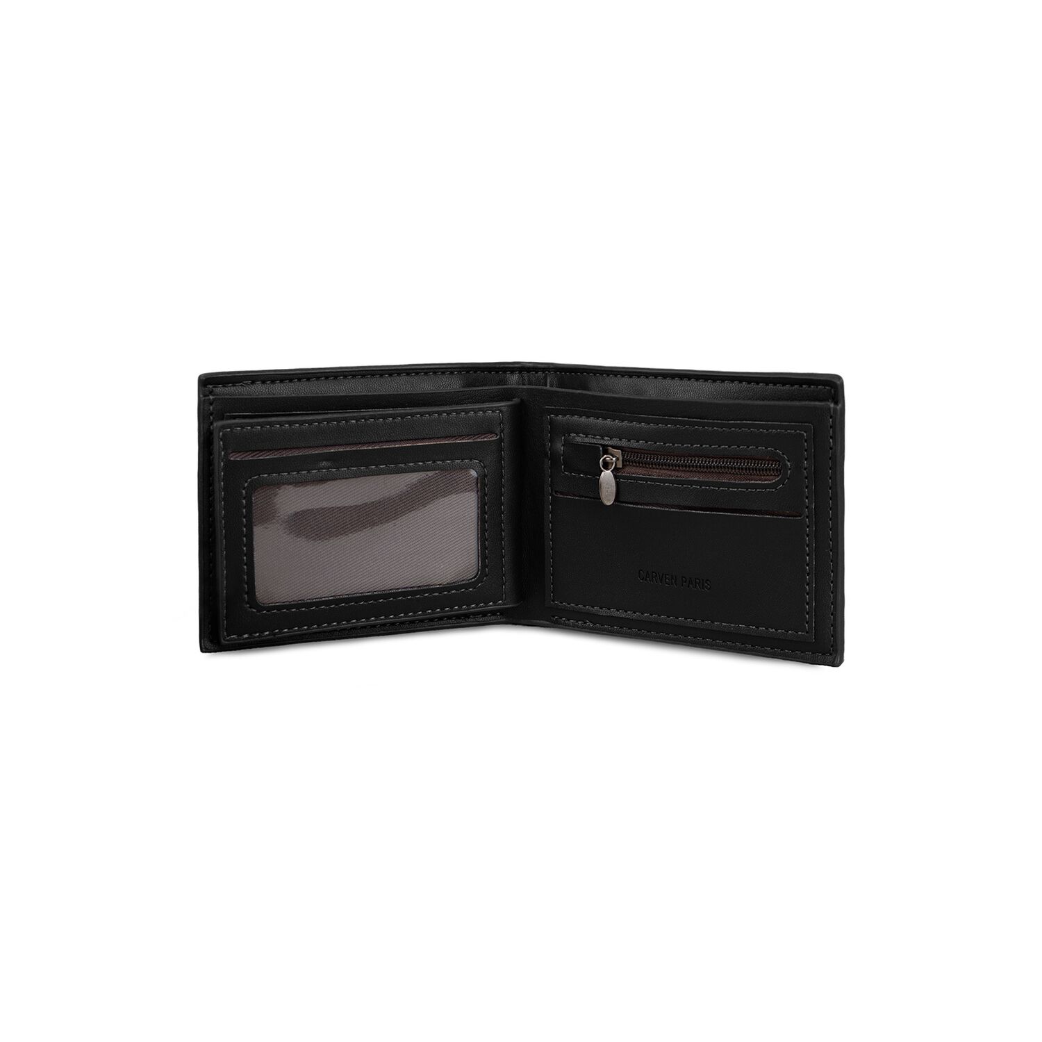 Billetera Hombre Lucca Negra Con Monedero Carven Paris image number 6.0