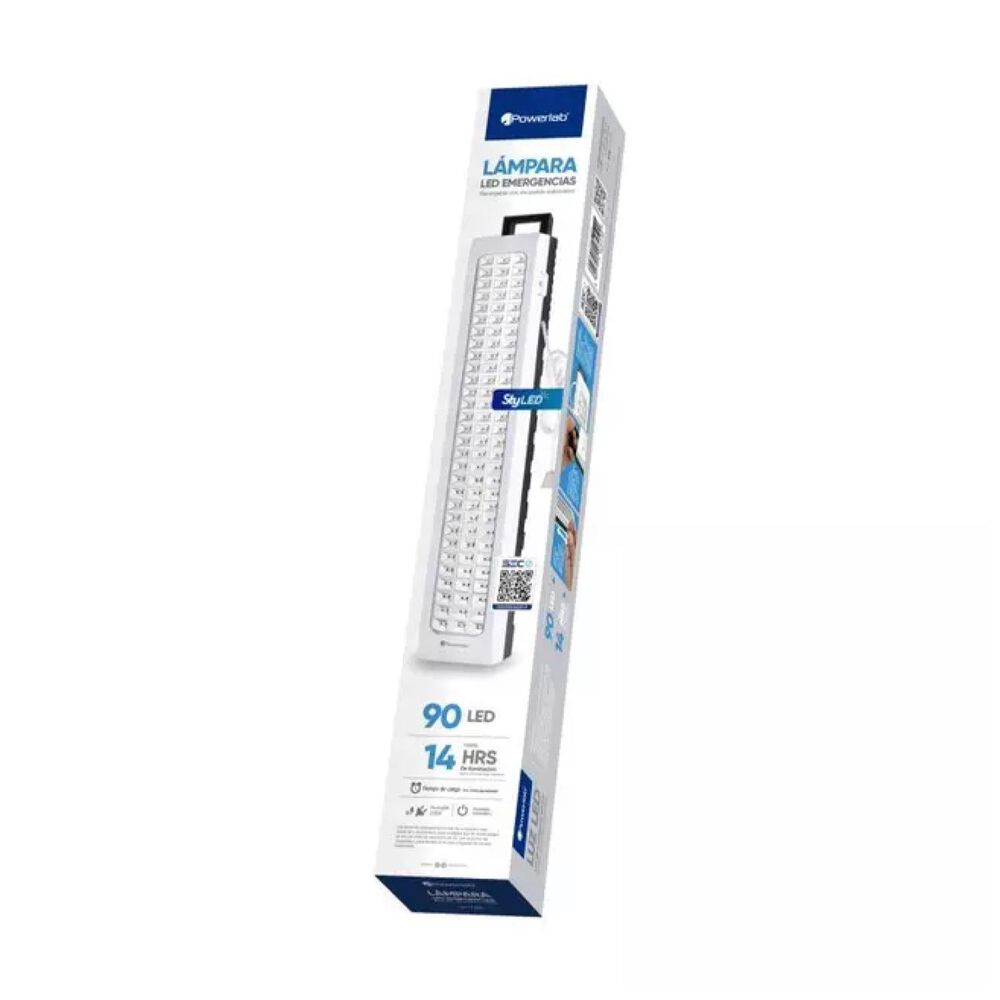 Lampara De Emergencia 90led 360lm 5w Blanco 7259 image number 4.0