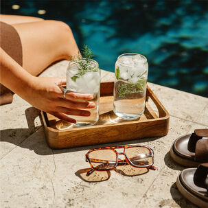 Set 4 Vasos Vidrio Borosilicato 550 Ml Simplit