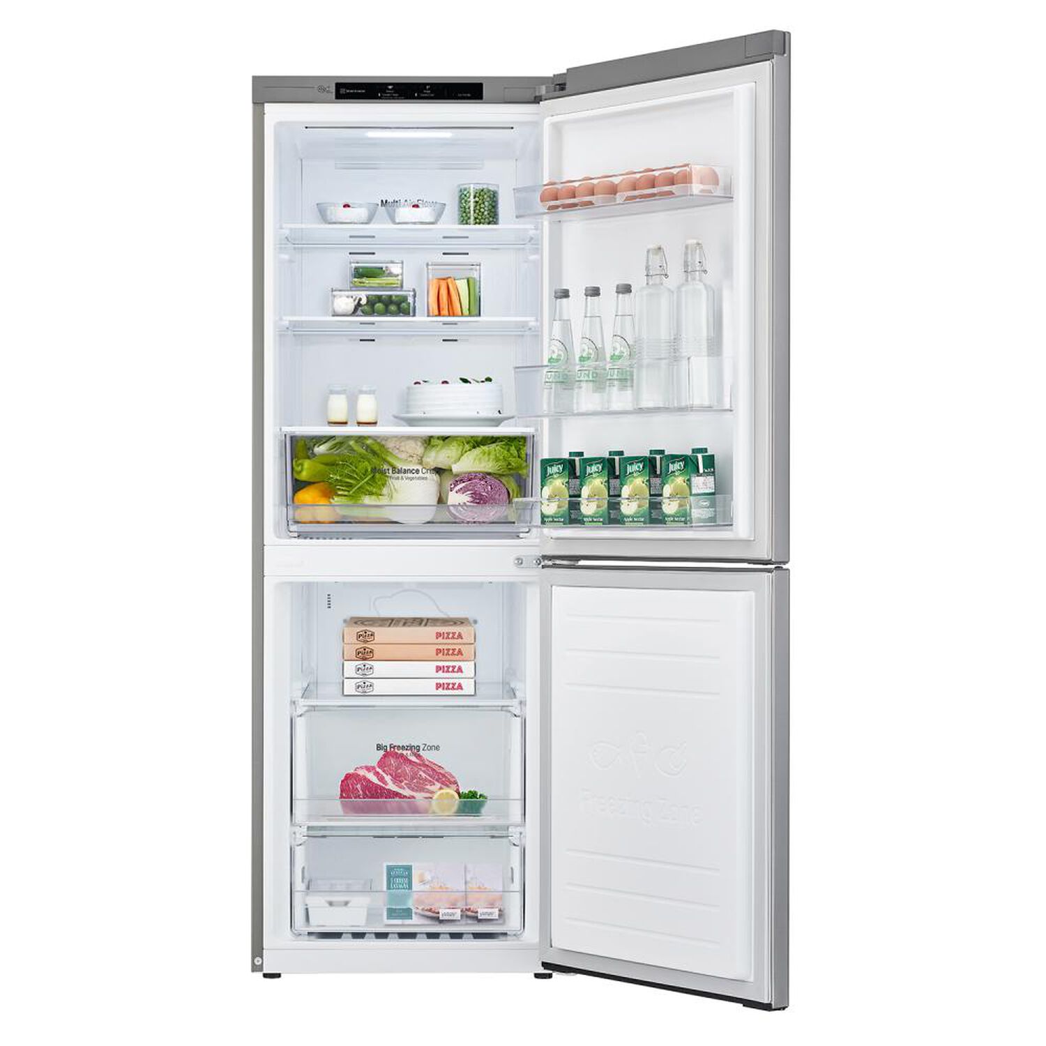 Refrigerador Bottom Freezer LG LB33MPP / No Frost / 306 Litros / C image number 2.0