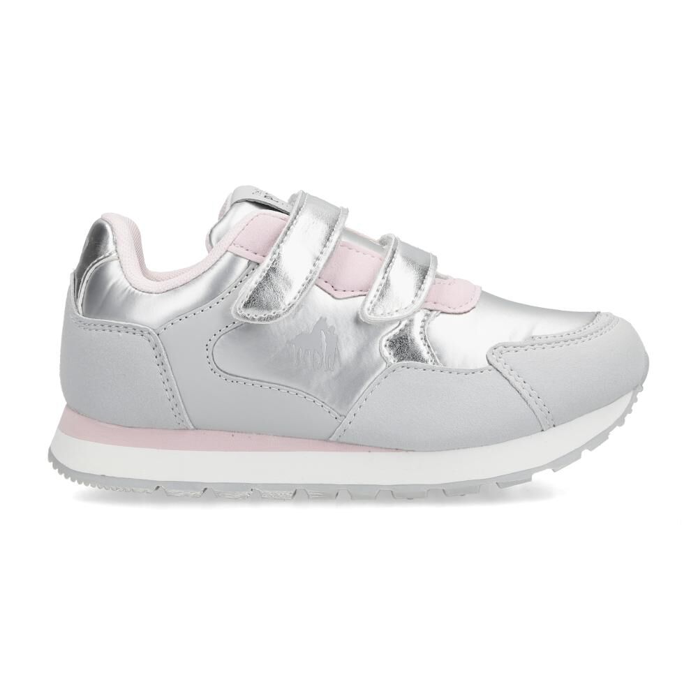 Zapatilla Infantil Niña The King's Polo Club Grey image number 2.0