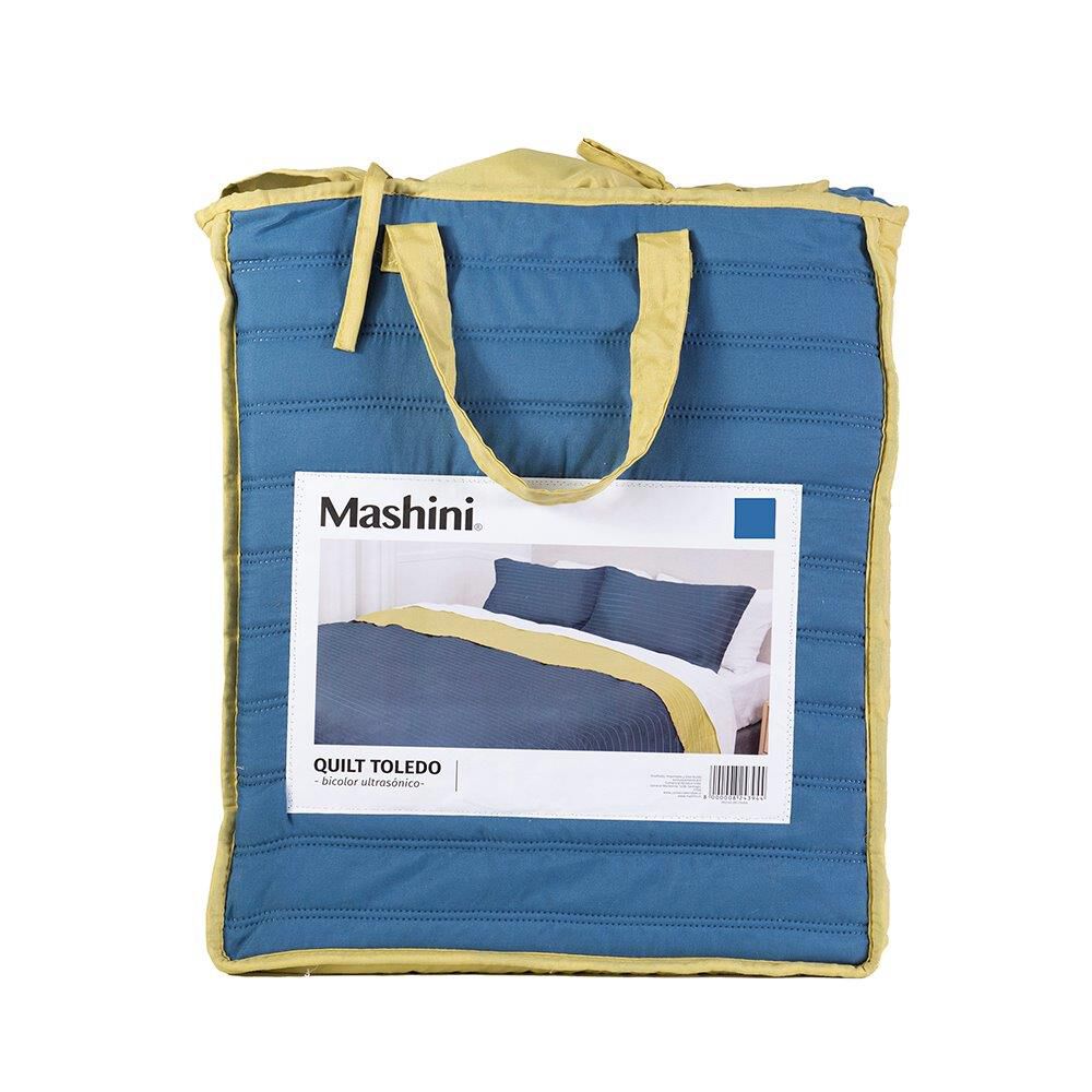 Quilt Toledo King Azul-amarillo image number 3.0