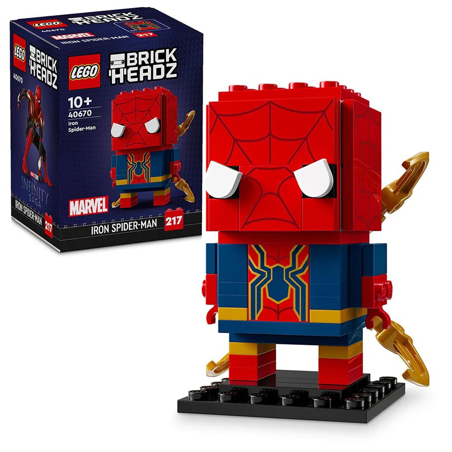 Lego Brickheadz - Iron Spider-man - 40670 image number 0.0