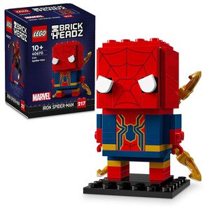 Lego Marvel Brick Headz Iron Spider-man - 40670