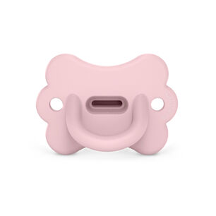 Chupete Todosilicona Fisiol&oacute;gico 0/6m Butterfly Rosa