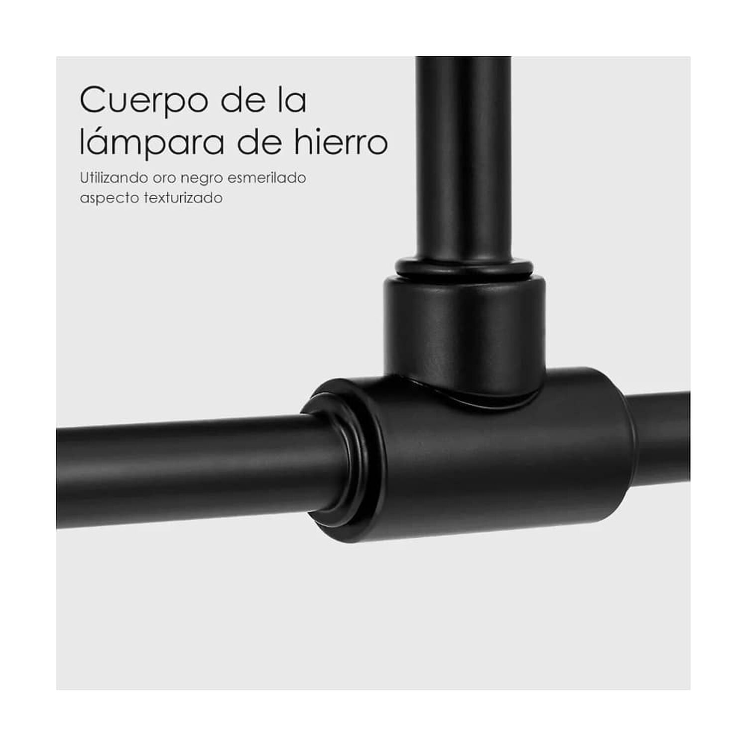 L&aacute;mpara De Techo Colgante Iluminaci&oacute;n Moderna Con 6 Foco E27 image number 2.0