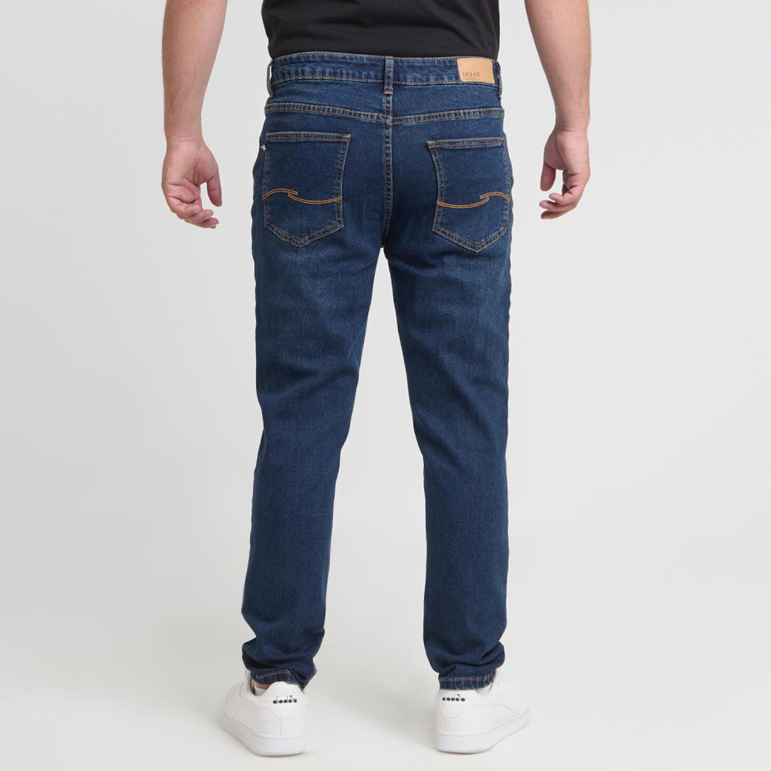Jeans Lavado Tiro Medio Skinny Hombre Skuad image number 3.0