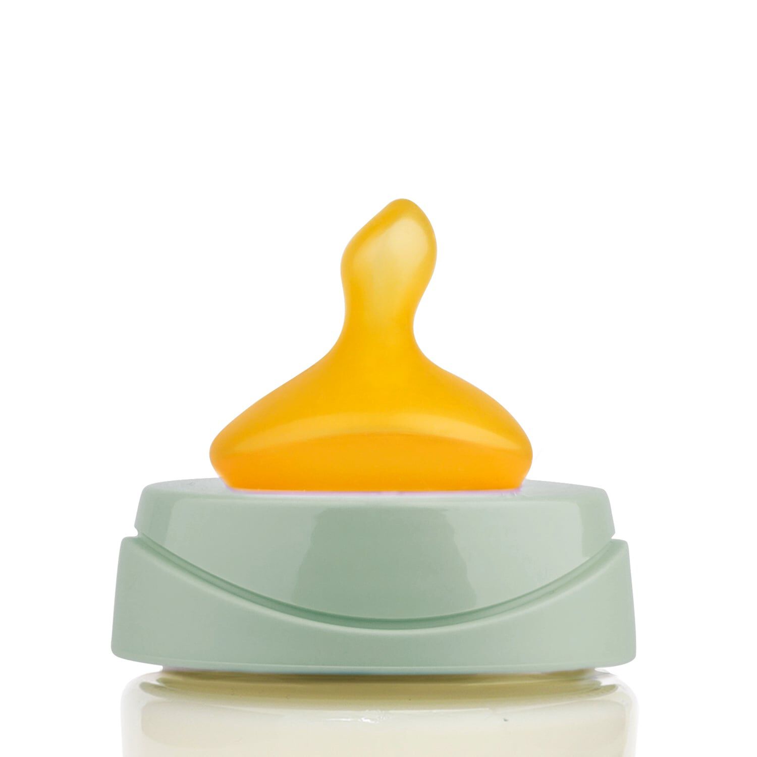 Mamadera 150ml Latex Conejo Verde image number 1.0