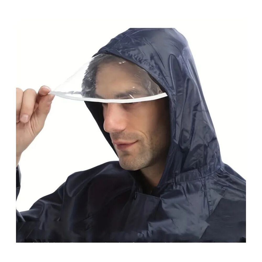 Conjunto Chubasquero Impermeable Pantalon Chaqueta Poncho image number 3.0