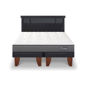 Cama Europea Cic Anatomic / King / Base Dividida + Respaldo
