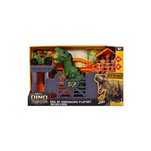 Set De Dinosaurio Con Auto, 2figura Happy Line