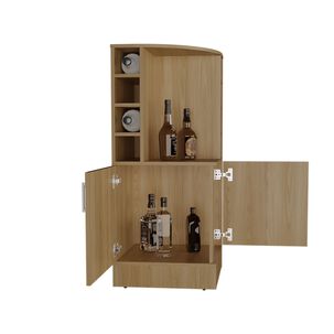 Bar Esquinero 2 Puertas Y Porta Botellas Fm-015