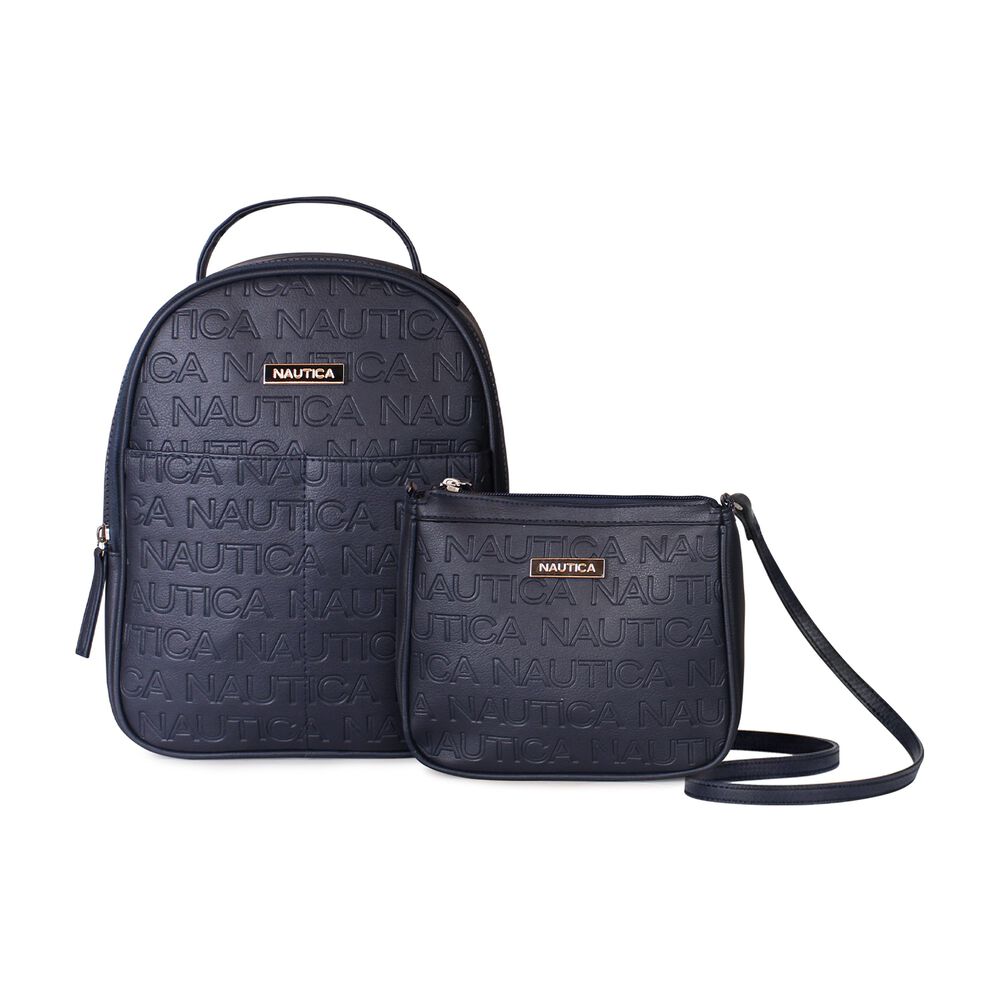 Pack Nautica Mochila Queen + Cartera Princess Azul image number 0.0