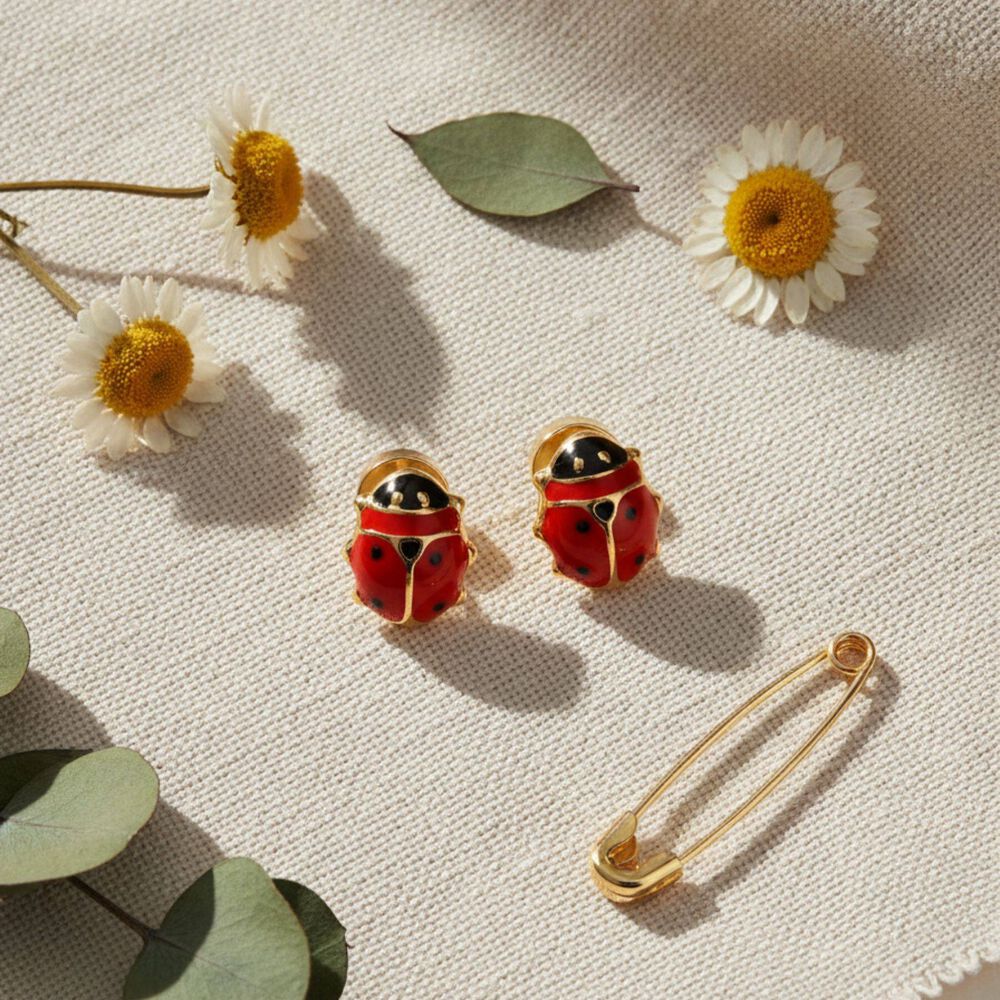 Aros China Abridores 7x9 Mm Oro 14k Nacional image number 1.0