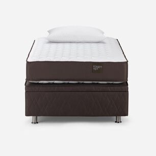 Cama Ba&uacute;l Rosen Ergo T / 1.5 Plazas / Base Normal + Almohada Light