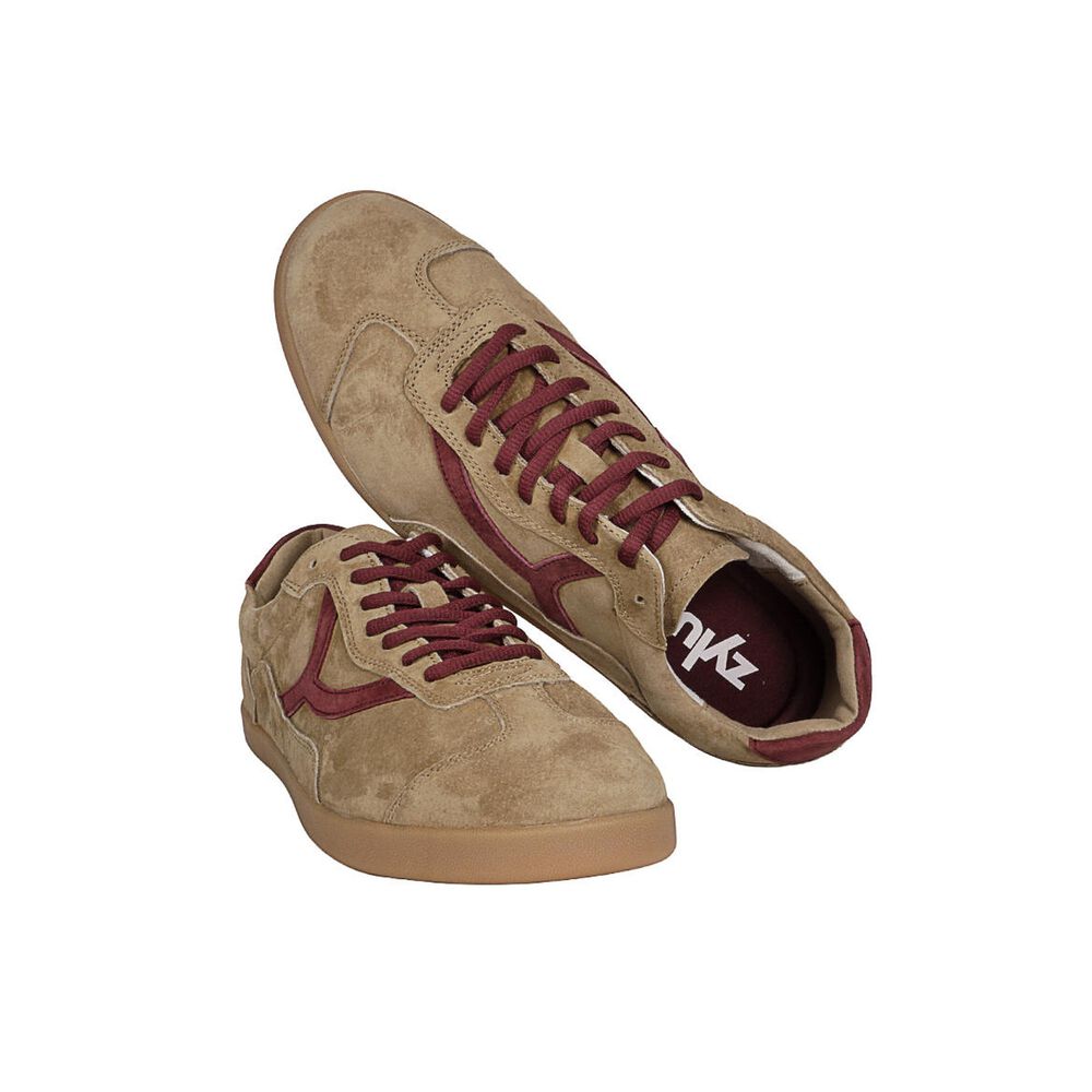 Zapatilla Cuero Urbana Albert Camel image number 1.0