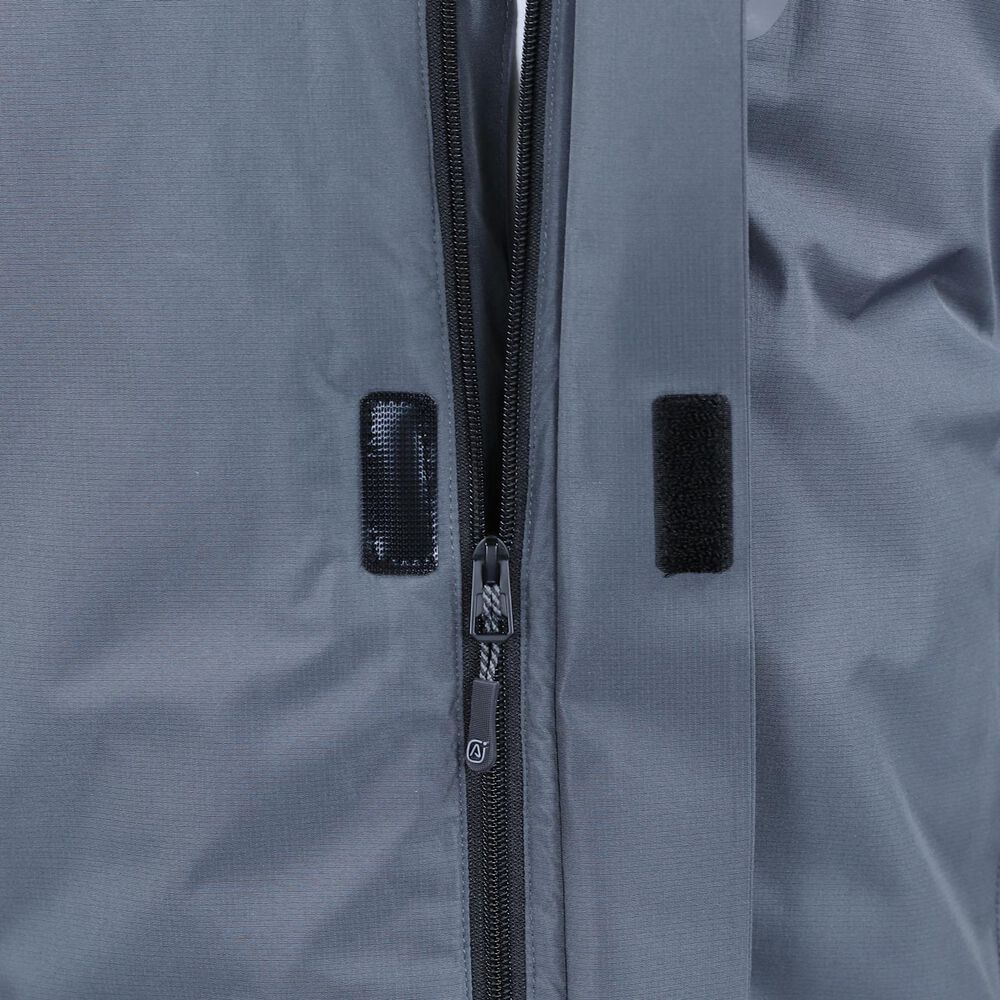 Parka Hombre Impermeable Absolute Zero Gris Z-5000 image number 8.0
