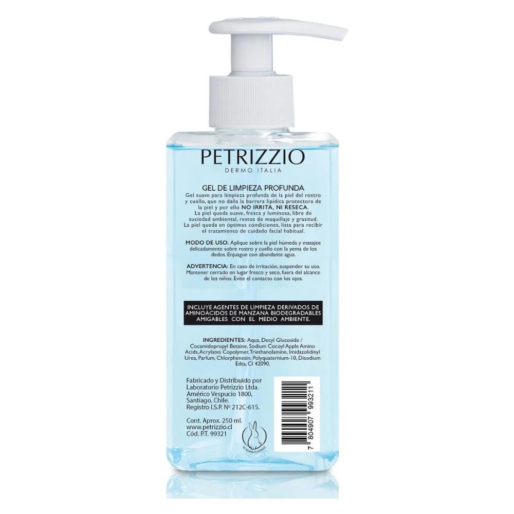 Gel Limpiador Petrizzio / 250 Ml image number 1.0