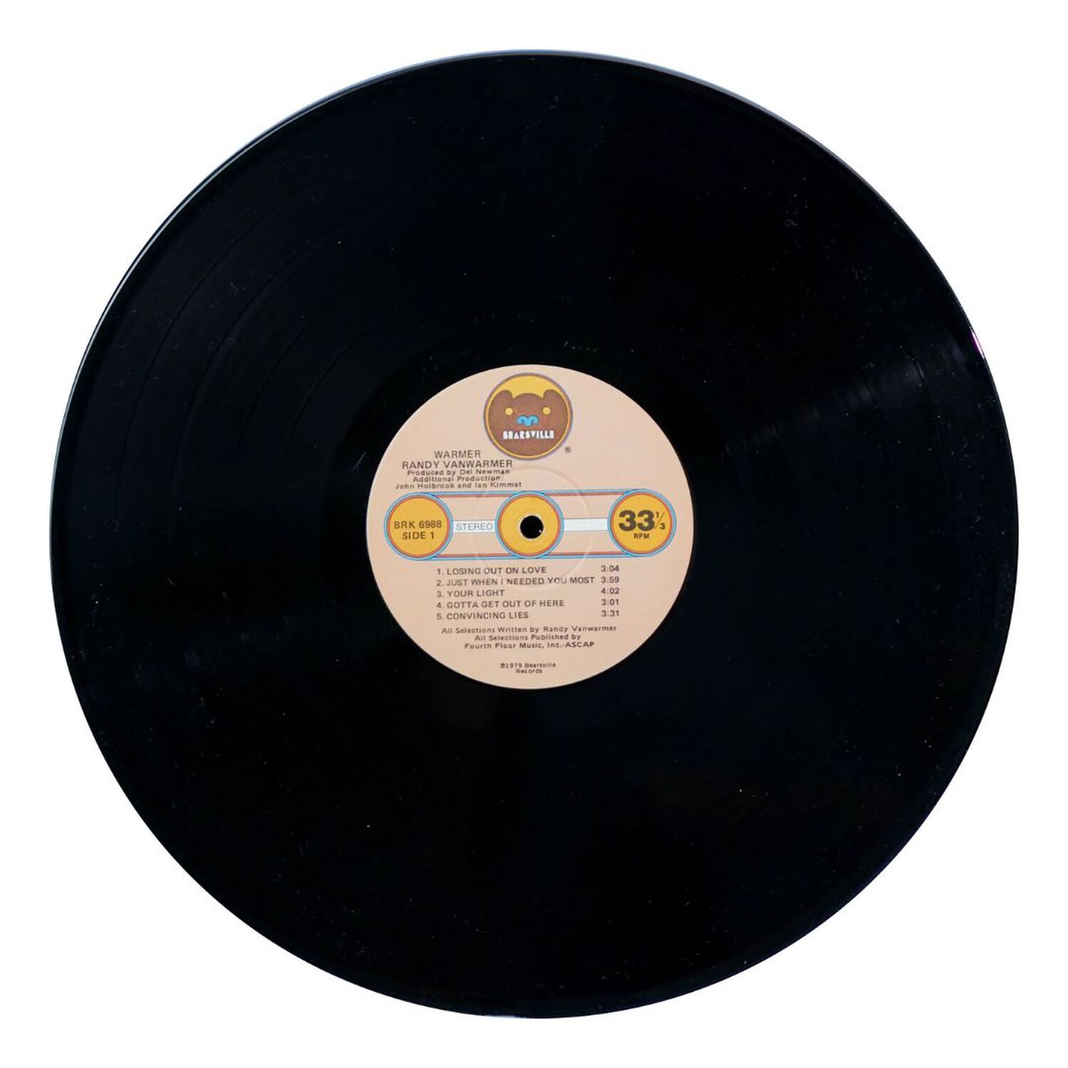 Randy Vanwarmer - Warmer | Vinilo Usado image number 3.0