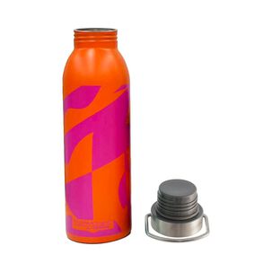 Botella Hidrat Acero Inox Naranja 700 Ml