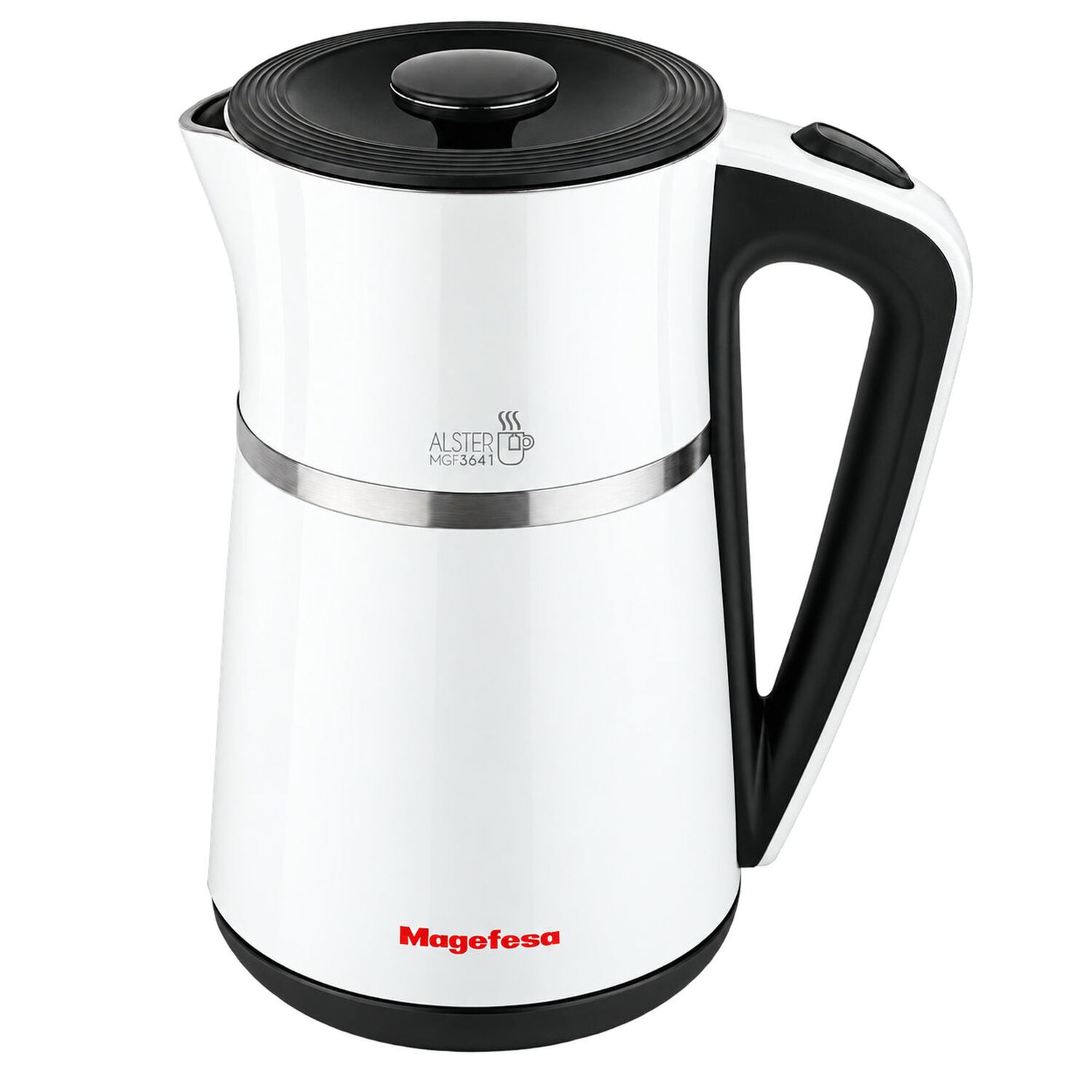 Hervidor El&eacute;ctrico 1.7l Inox 2200w Base 360&deg; Blanco image number 0.0