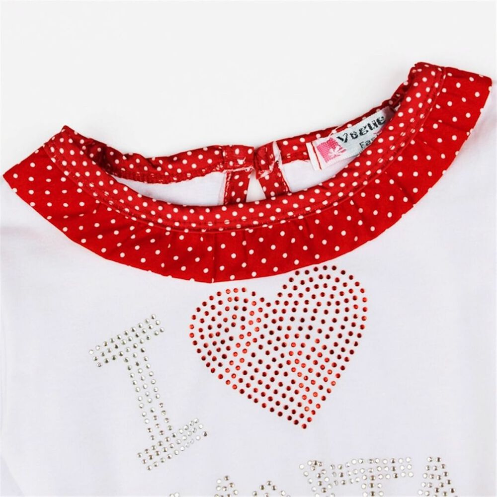 Vestido De Navidad Para Niñas Con Tul 2 A 6 Años Manga Larga Brillo De Navidad image number 3.0