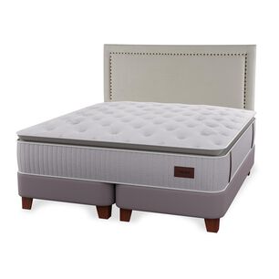 Cama Europea Flex Heritage / King / Base Dividida + Respaldo
