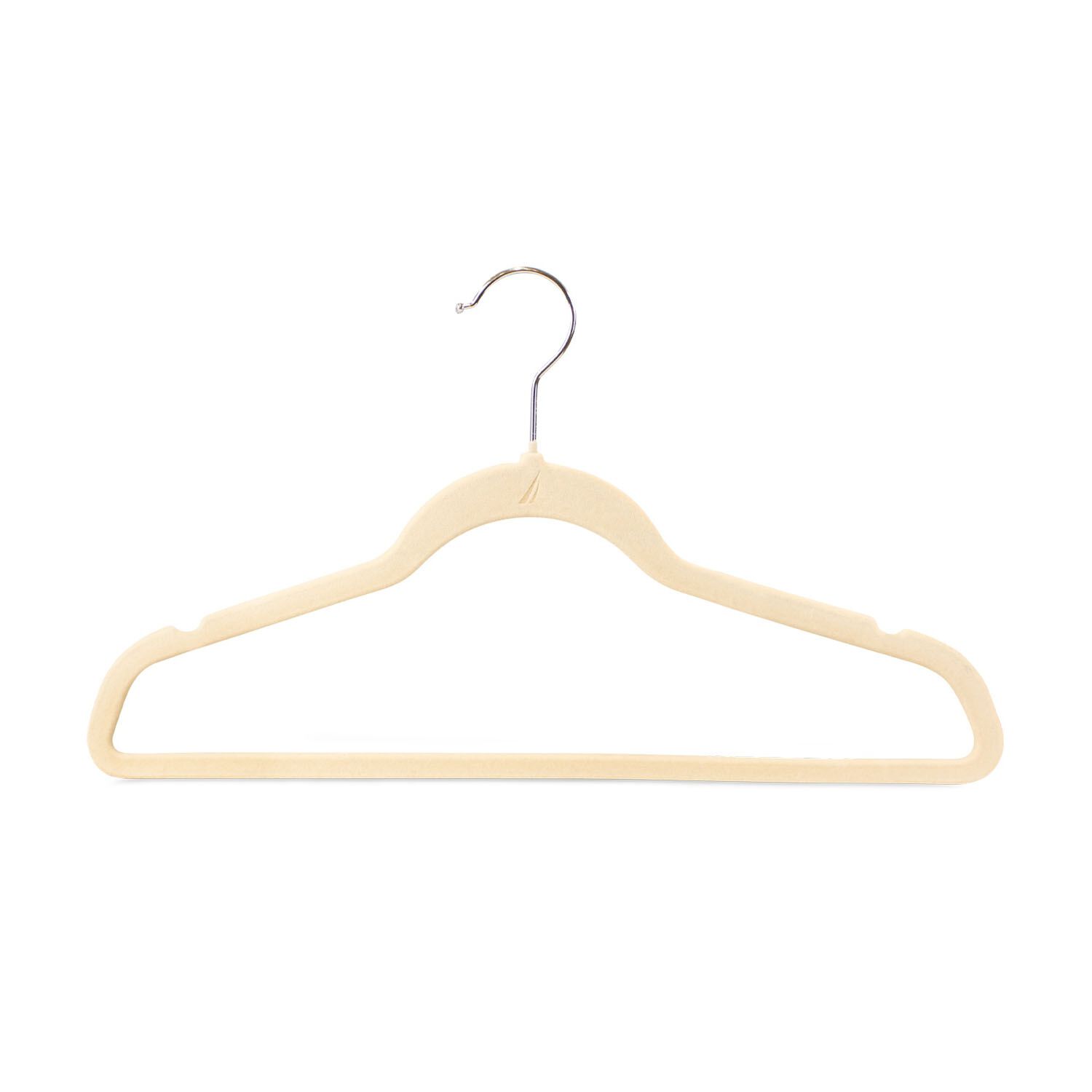 Colgadores De Ropa Pack 50 Beige Antideslizante Nautica Home image number 1.0