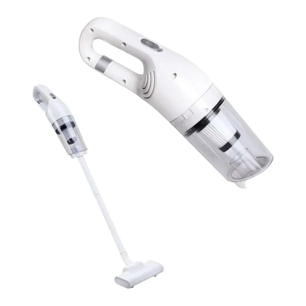 Aspiradora Portatil 2 En 1 Inalambrica Con Accesorios Blanco image number 0.0