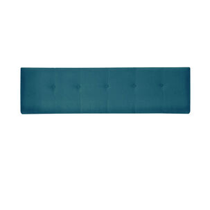 Respaldo Best Tela Velvet Azul 2 Plazas