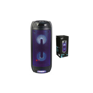 Parlante Bluetooth Iluminación Azul Incluye Micrófono - Ps