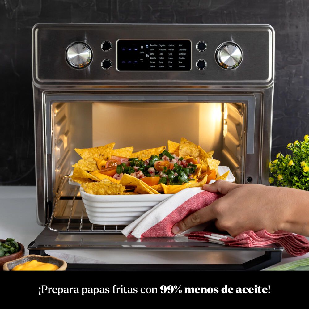 Freidora De Aire Horno Air Fryer Gourmet Pro 20 L Easyways image number 7.0
