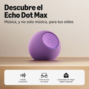 Amazon Echo Dot Max Asistente Virtual Con Alexa - Amatista