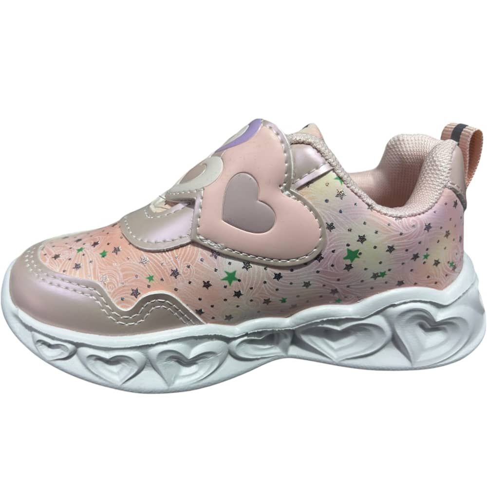 Zapatillas Brillantes Estrellas Para Ni&ntilde;as Con Luces image number 1.0