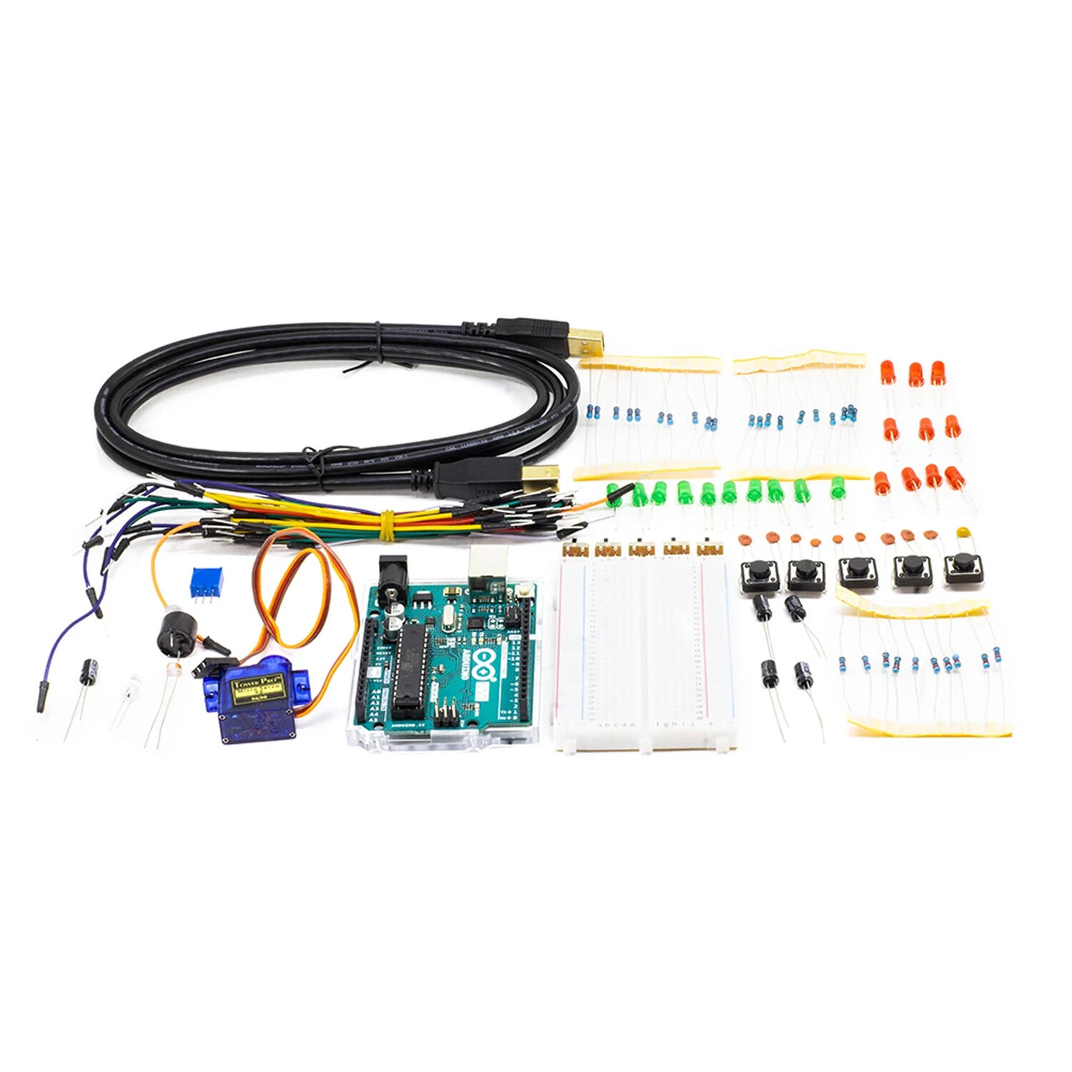 Kit Basico Arduino Con Arduino Uno R3 Original image number 0.0