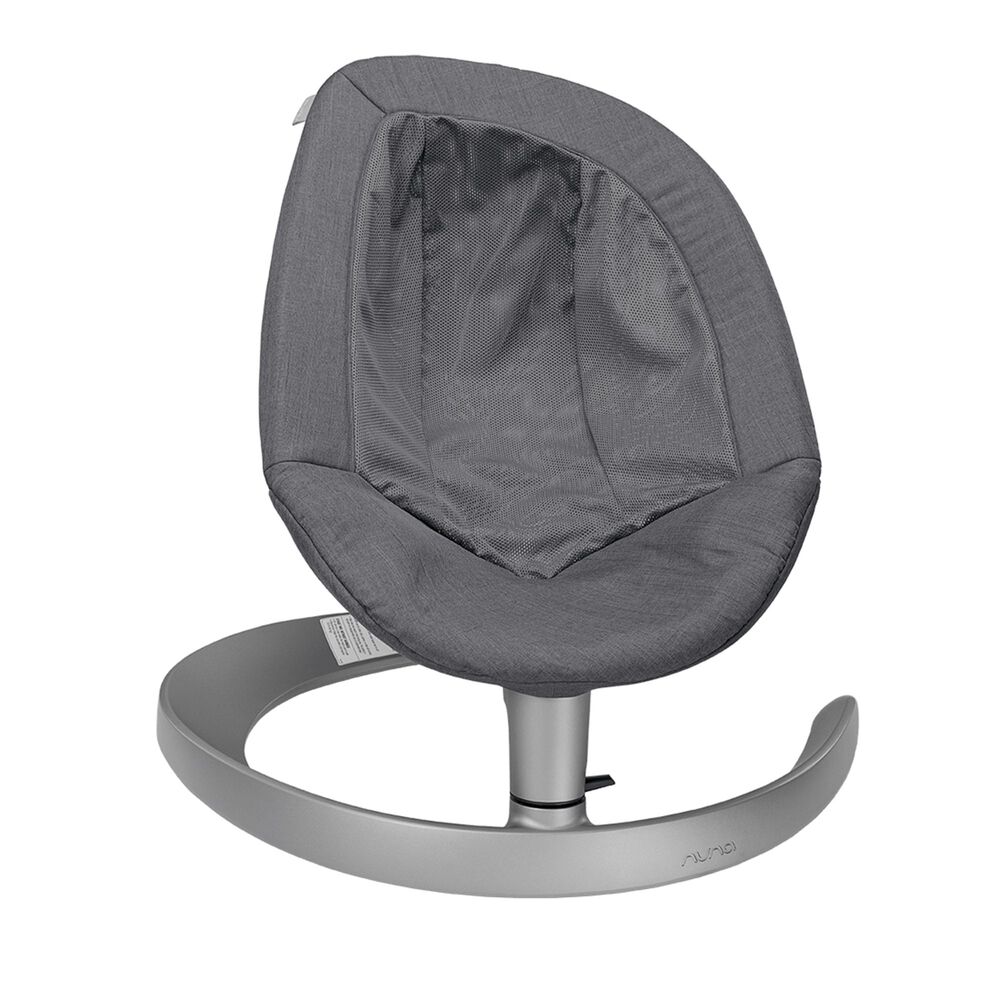 Silla Nido Baby Bouncer Leaf Grow Granite Nuna image number 2.0