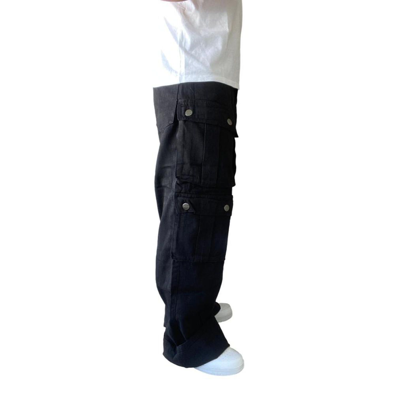 Jeans Di&aacute;bolo Cargo Ancho Wide Leg Hombre image number 3.0