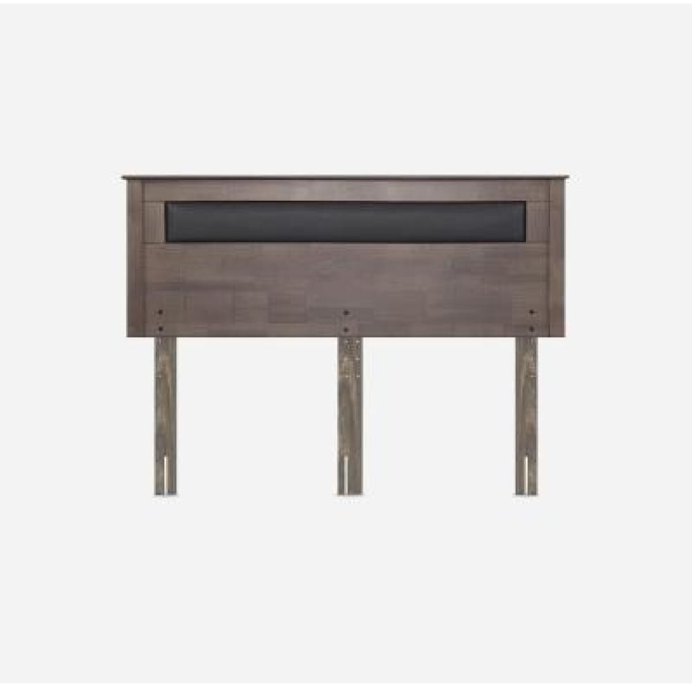 Cama Europea Rosen New Style 4 Plus / King / Base Dividida  + Respaldo Ferrara Gris image number 7.0