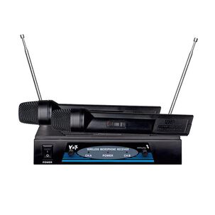 Pack 2 Microfonos Inalambricos 2 Calanes Vhf Wm787