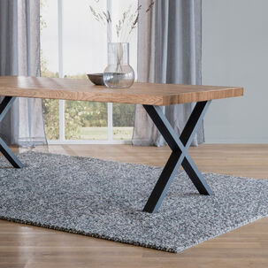 Mesa De Comedor 160x90x75cm Brooklyn Caf&eacute;