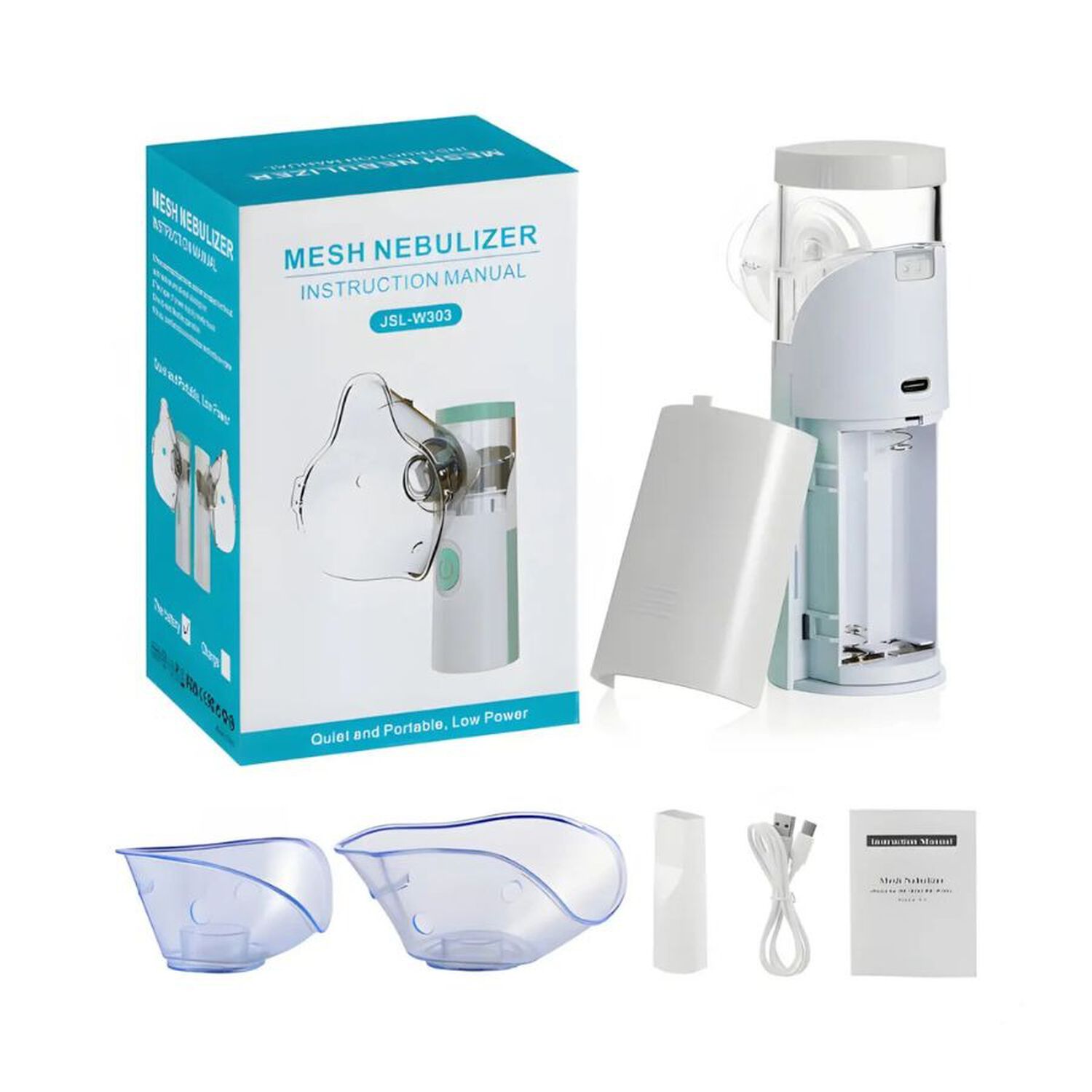 Mini Nebulizador Portatil De Malla Inhalador Adultos Y Ni&ntilde;os image number 1.0