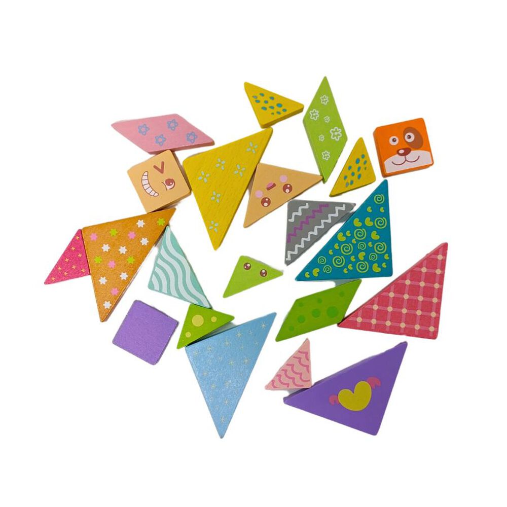 Balde De Tangrama Juguete Para Ni&ntilde;os image number 4.0